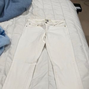GARAGE Skinny White jeans